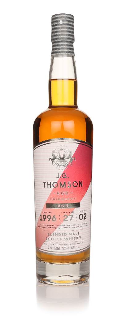 J.G. Thomson 27 Year Old 1996 Rich Blended Malt product image