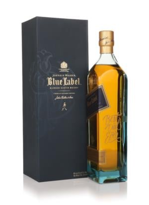 Engraved shop whiskey bottle