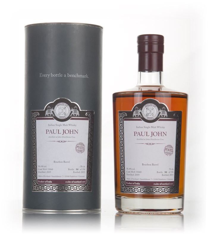 Paul John 2009 (bottled 2015) (cask 15068) - Malts of Scotland