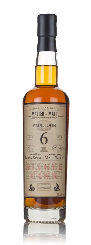 Paul John 6 Year Old 2009 (cask 534) - Single Cask (Master of Malt) product image