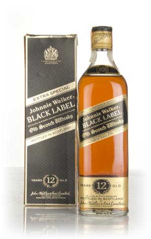 Johnnie Walker 12 Year Old Black Label Extra Special