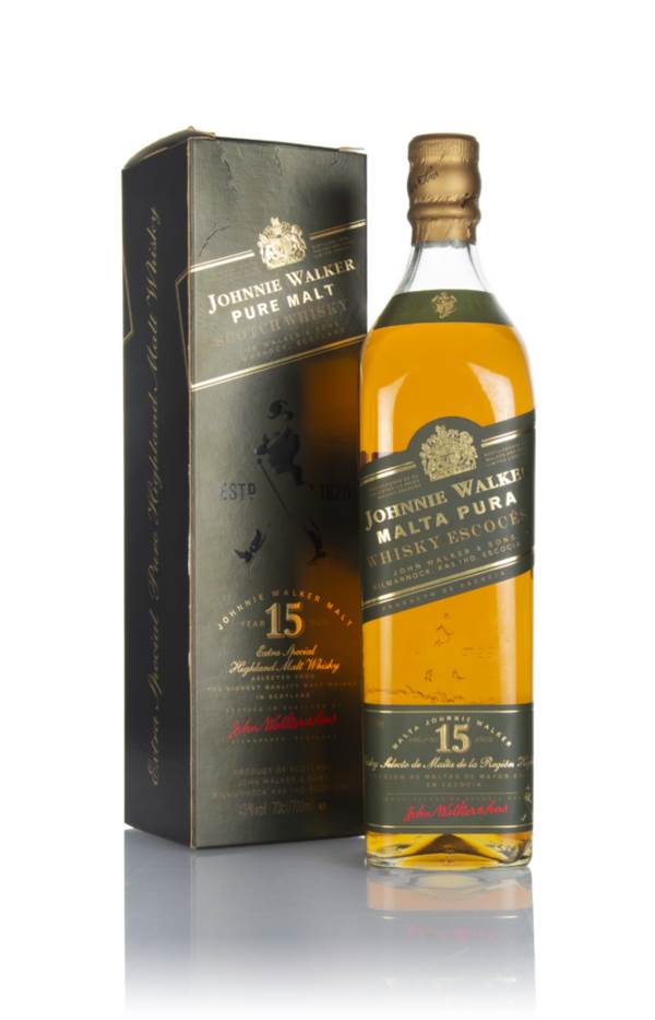 Johnnie Walker Green Label 15 Year Old Malta Pura (Old Bottling) product image