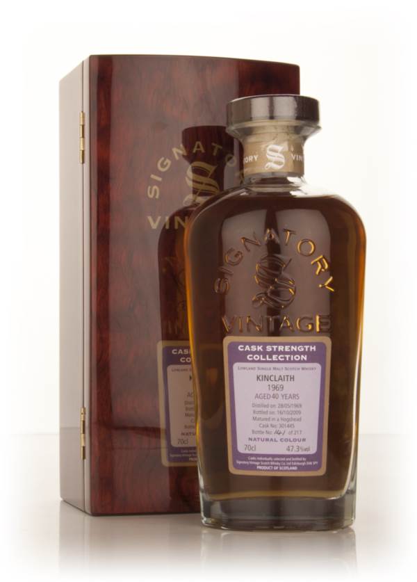 Kinclaith 40 Year Old 1969 (cask 301445) - Cask Strength Collection (Signatory) product image