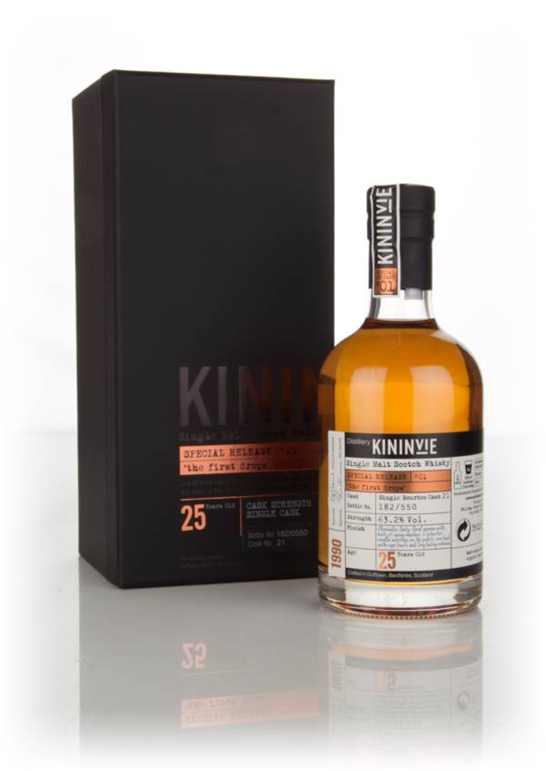 Kininvie 25 Year Old 1990 (cask 21) - 'The First Drops' (Special Release #1) product image