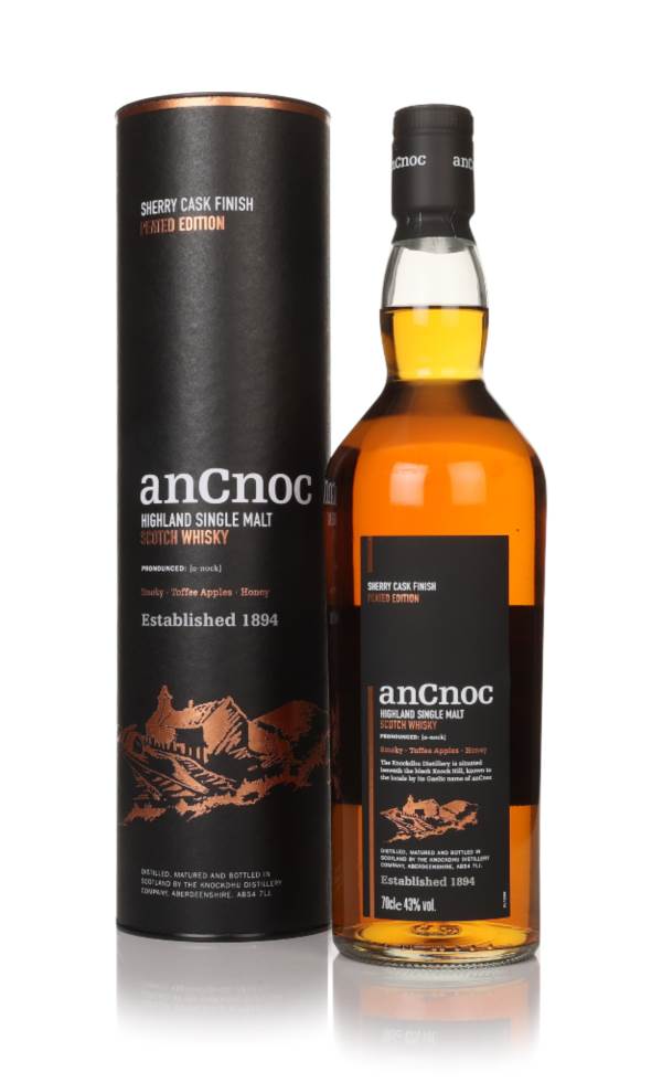 anCnoc Sherry Cask Finish - Peated Edition product image