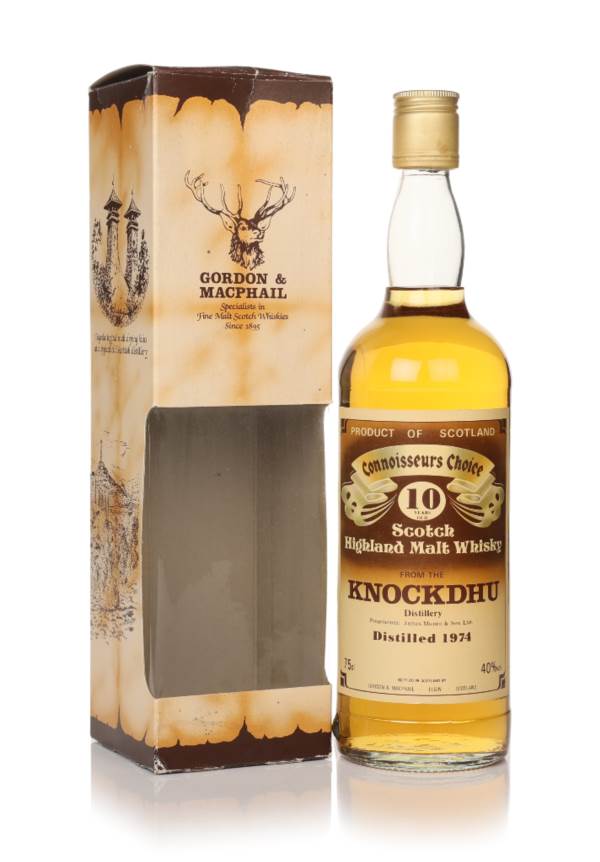 Knockdhu 10 Year Old 1974 - Connoisseurs Choice (Gordon & MacPhail) product image
