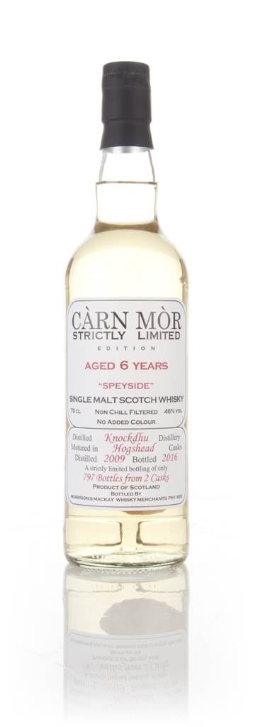 Knockdhu 6 Year Old 2009 - Strictly Limited (Càrn Mòr) product image