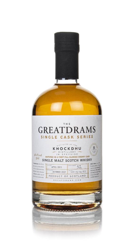 Knockdhu 8 Year Old 2013 - Single Cask Series (GreatDrams) product image