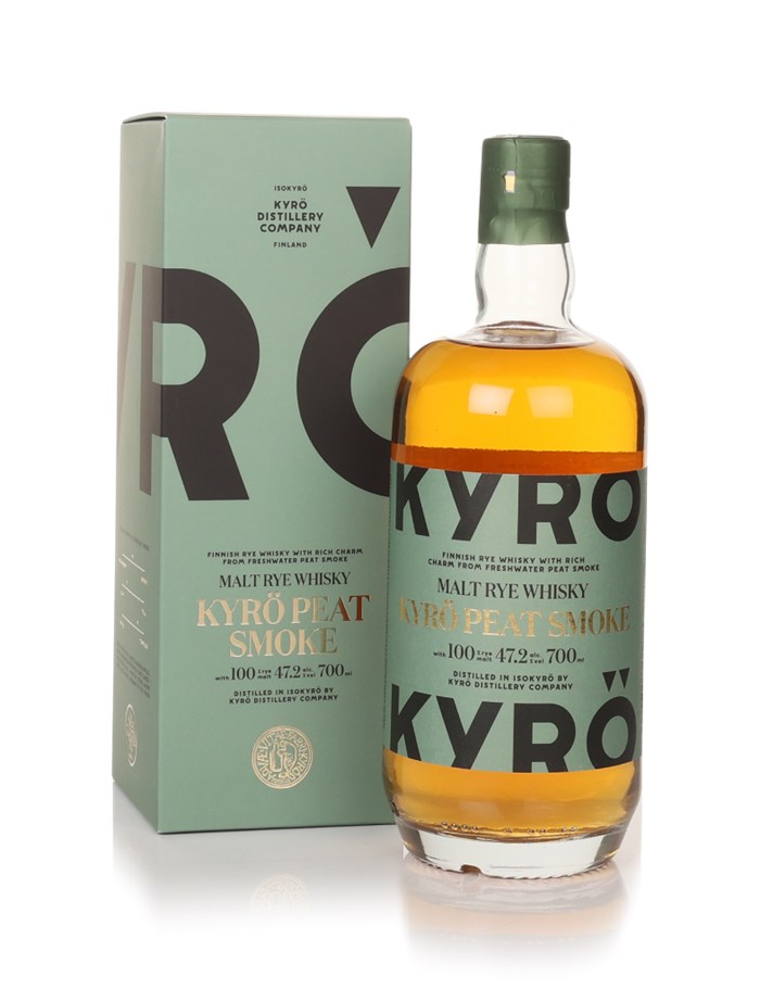Kyrö Peat Smoke Malt Rye Whisky 70cl | Master of Malt