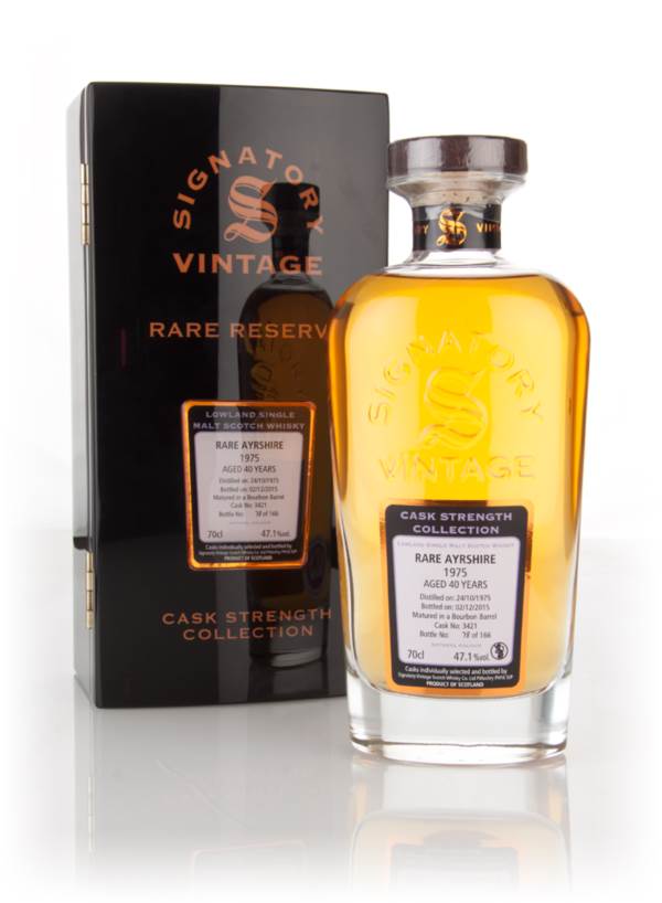 Rare Ayrshire 40 Year Old 1975 (cask 3421) - Cask Strength Collection Rare Reserve (Signatory) product image