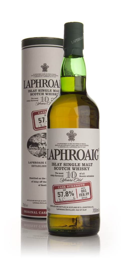 Laphroaig 10 Year Old Cask Strength - Batch 001 product image