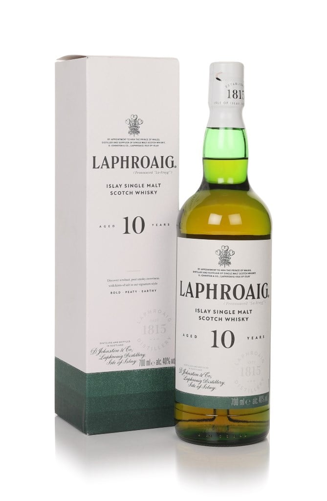 Laphroaig 10 Year Old Islay Single Malt Scotch Whisky – Chugget