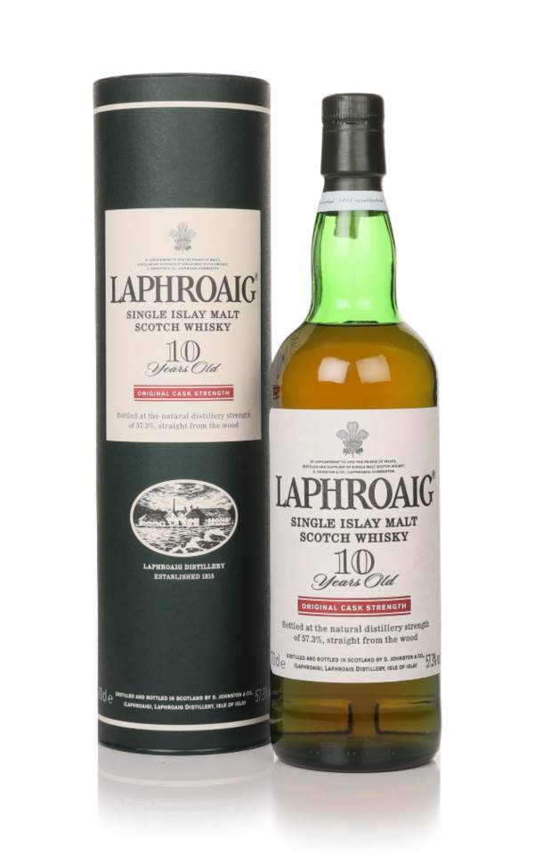 Laphroaig 10 Year Old Cask Strength (57.3%) product image