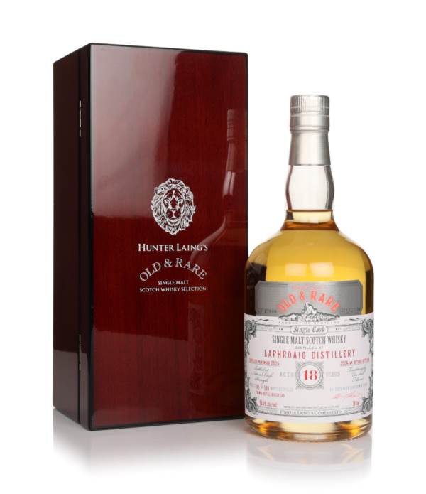 Laphroaig 18 Year Old 2005 - Old & Rare Platinum (Hunter Laing) product image