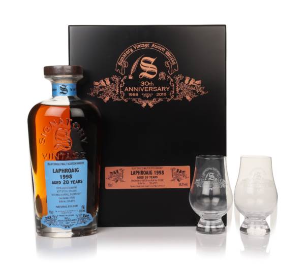 Laphroaig 20 Year Old 1998 (cask 700392) - 30th Anniversary Gift Box (Signatory) product image