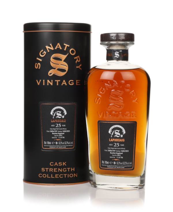 Laphroaig 25 Year Old 1997 (cask 3372) - Cask Strength Collection (Signatory) product image
