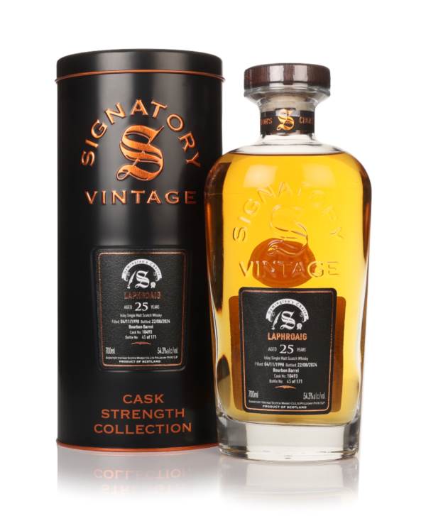 Laphroaig 25 Year Old 1998 (cask 10493) - Cask Strength Collection (Signatory) product image