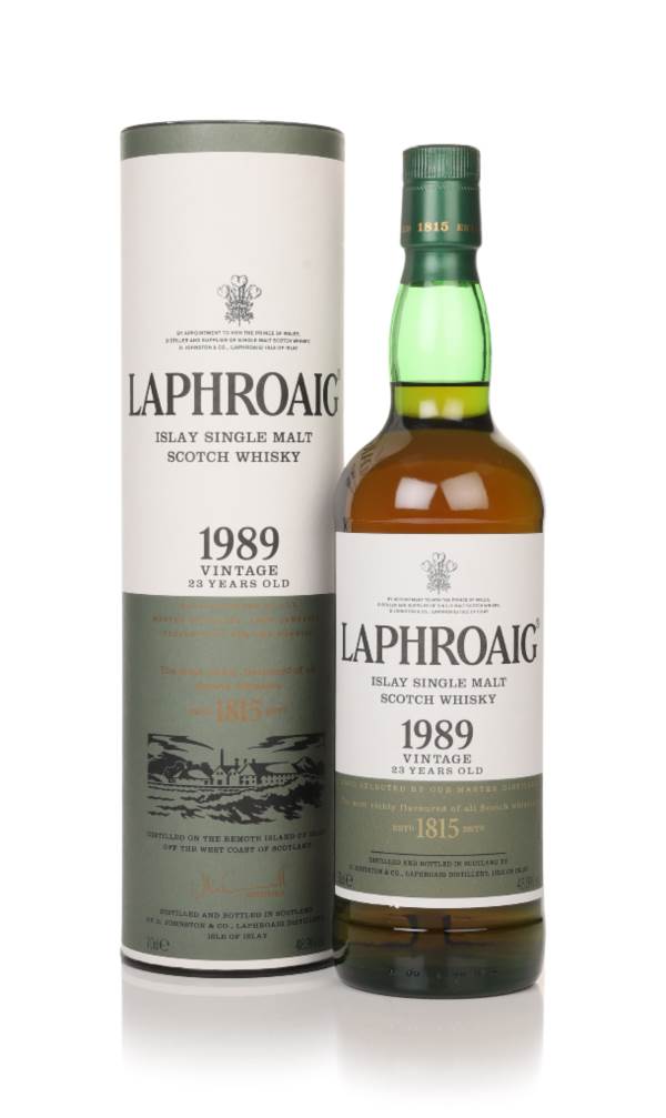 Laphroaig 23 Year Old 1989 Vintage product image