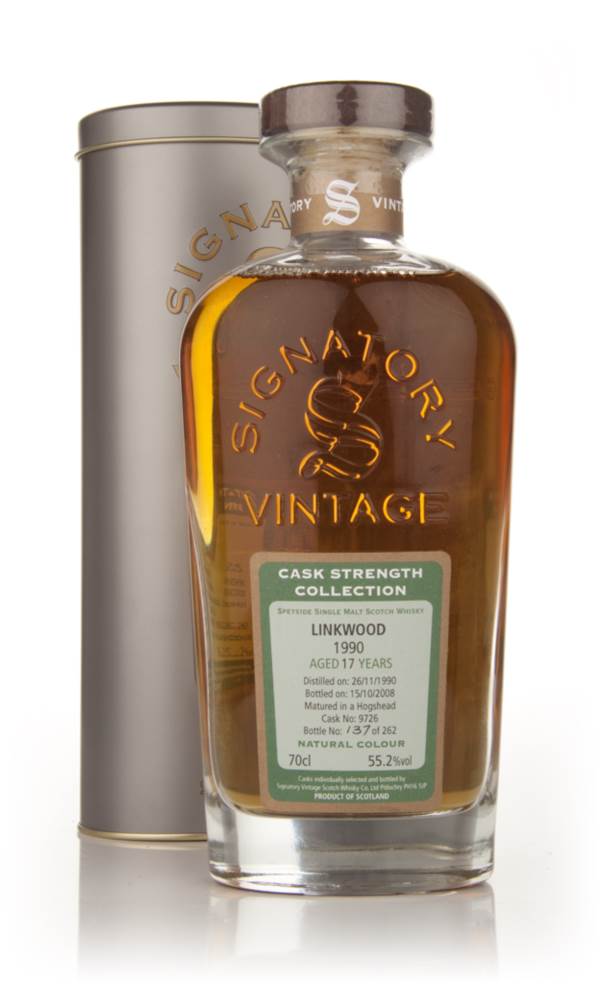 Linkwood 17 Year Old 1990 - Cask Strength Collection (Signatory) product image