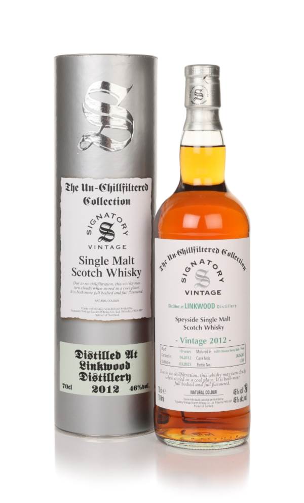 Linkwood 10 Year Old 2012 (casks 202 & 205) - Un-Chilfiltered Collection (Signatory) product image
