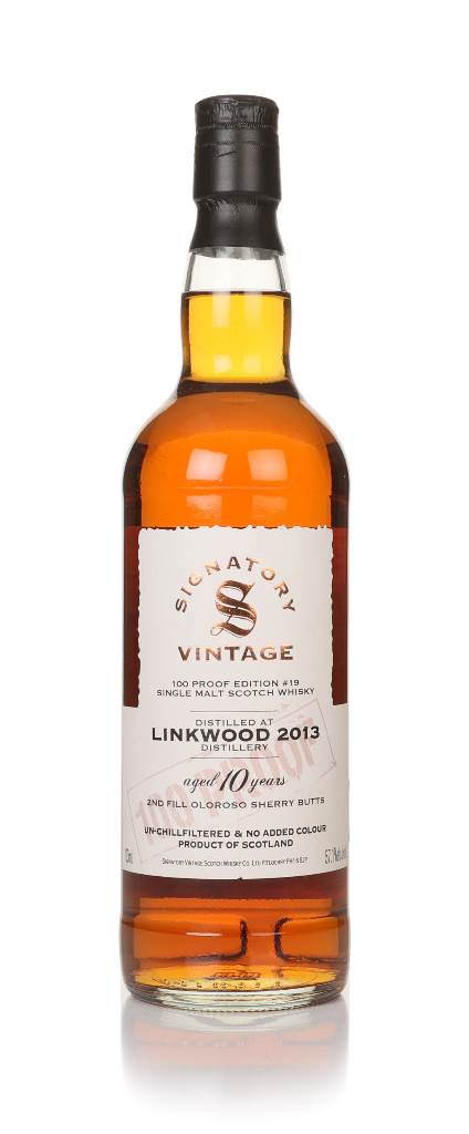 Linkwood 10 Year Old 2013 - 100 Proof Edition #19 (Signatory) product image