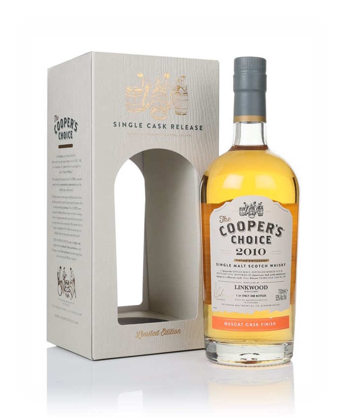 Linkwood 11 Year Old 2010 (cask 209) - The Cooper's Choice (The Vintage Malt Whisky Co.)