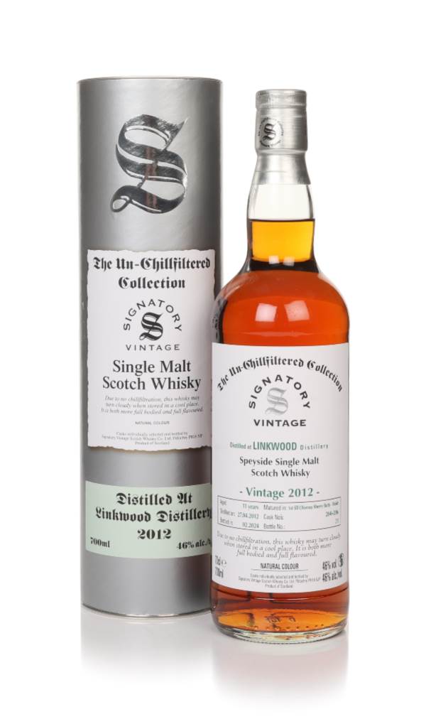 Linkwood 11 Year Old 2012 (casks 204 & 206) - Un-Chillfiltered Collection (Signatory) product image