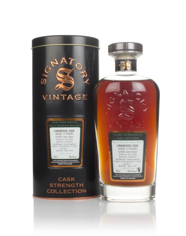 Linkwood 13 Year Old 2006 (cask 9) - Cask Strength Collection (Signatory) product image
