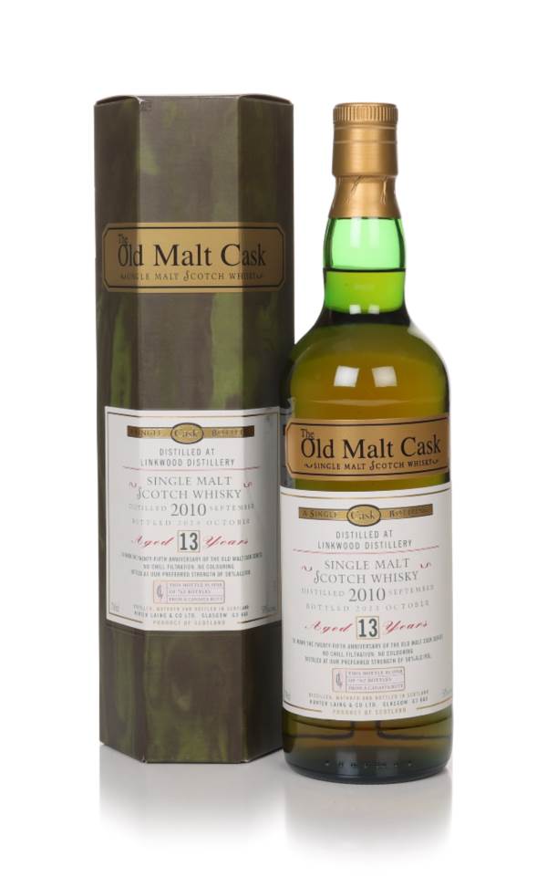 Linkwood 13 Year Old 2010 - Old Malt Cask 25th Anniversary (Hunter Laing) product image