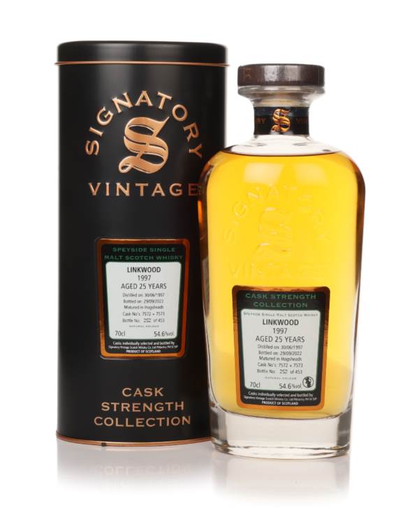 Linkwood 25 Year Old 1997 (casks 7572 & 7573) - Cask Strength Collection (Signatory) product image