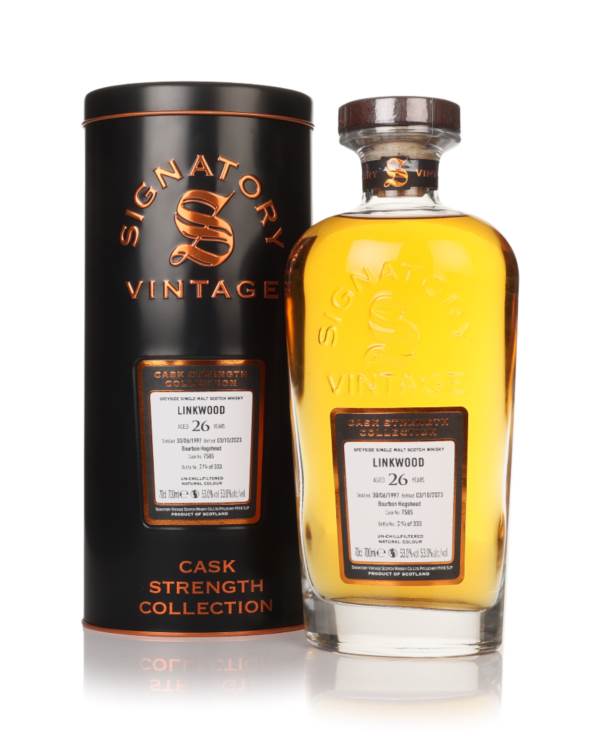 Linkwood 26 Year Old 1997 (cask 7585) - Cask Strength Collection (Signatory) product image