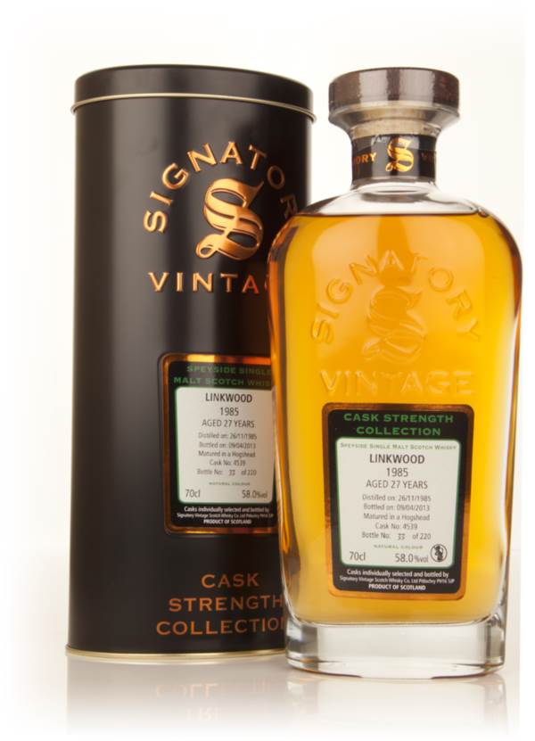 Linkwood 27 Year Old 1985 (cask 4539) - Cask Strength Collection (Signatory) product image