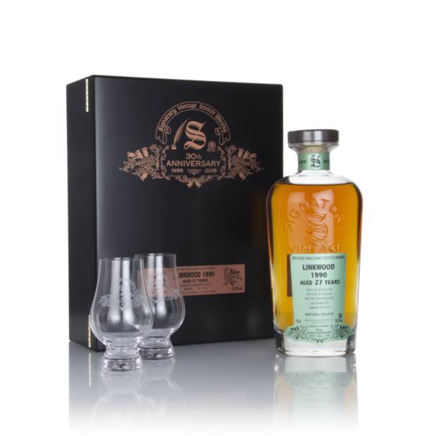 Linkwood 27 Year Old 1990 (cask 9735) - 30th Anniversary Gift Box (Signatory) product image