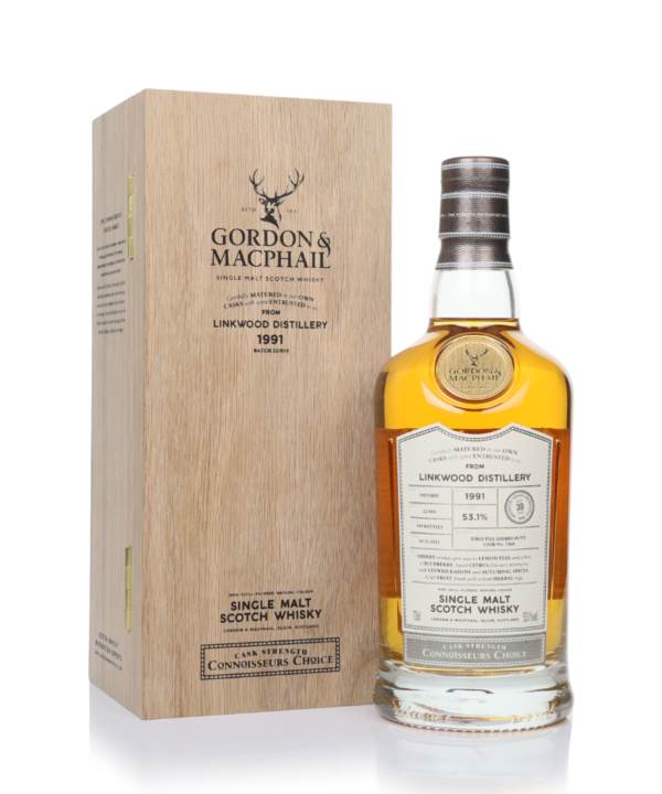 Linkwood 30 Year Old 1991 (cask 7268) - Connoisseurs Choice (Gordon & MacPhail) product image