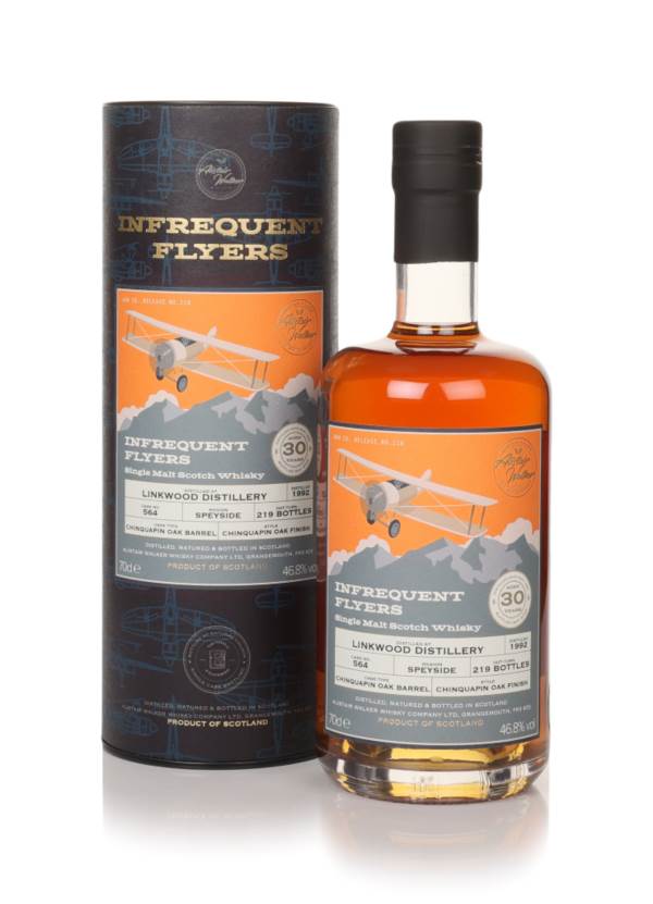 Linkwood 30 Year Old 1992 (cask 564) - Infrequent Flyers (Alistair Walker) product image