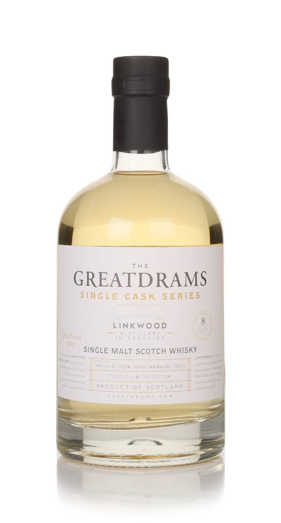 Linkwood 8 Year Old - Single Cask Series (GreatDrams) product image