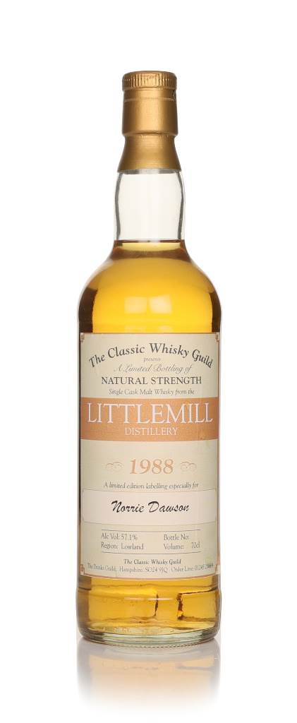 Littlemill 1988 Cask Strength - The Classic Whisky Guild product image