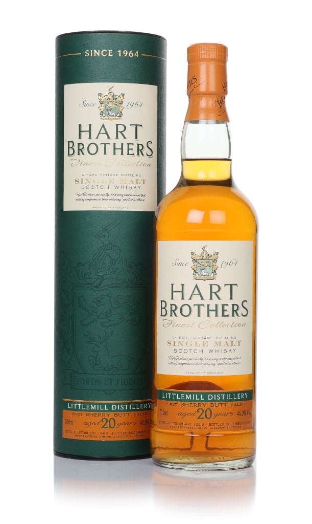 Littlemill 20 Year Old 1992 - Finest Collection (Hart Brothers)