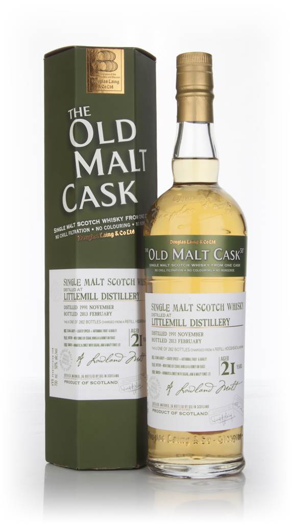 Littlemill 21 Year Old 1991 (cask 9443) - Old Malt Cask (Douglas Laing) product image