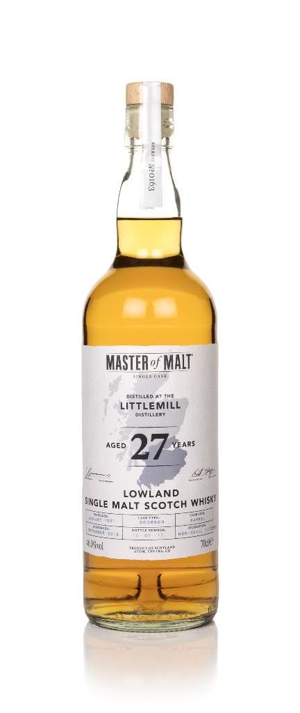 Littlemill 27 Year Old 1991 Single Cask (Master of Malt) product image