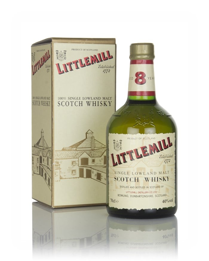 Littlemill 8 Year Old Green Bottle
