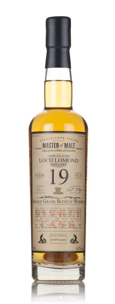 Loch Lomond 19 Year Old 1996 - Single Cask (Master of Malt) product image