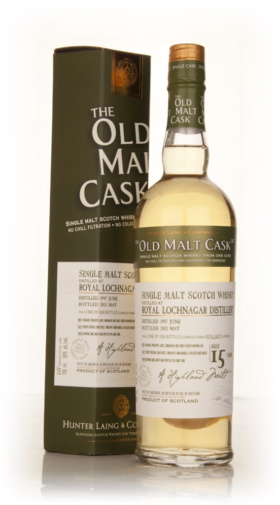 Lochnagar 15 Year Old 1997 (cask 9818) - Old Malt Cask (Hunter Laing)