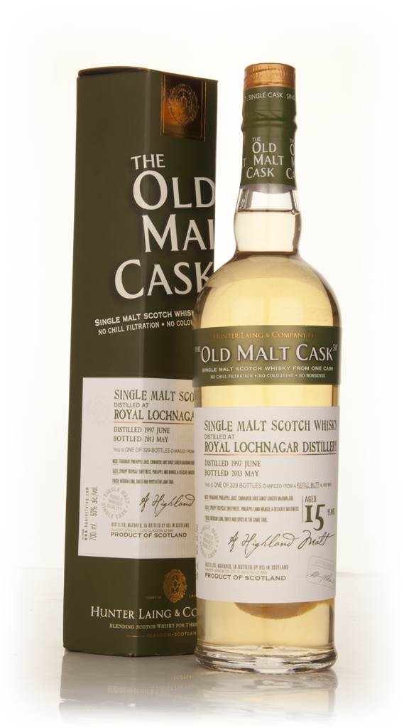 Lochnagar 15 Year Old 1997 (cask 9818) - Old Malt Cask (Hunter Laing) product image