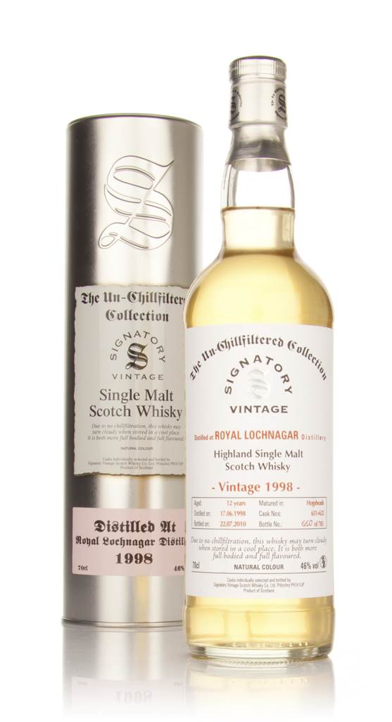 Royal Lochnagar 12 Year Old 1998 - Un-Chillfiltered (Signatory) product image