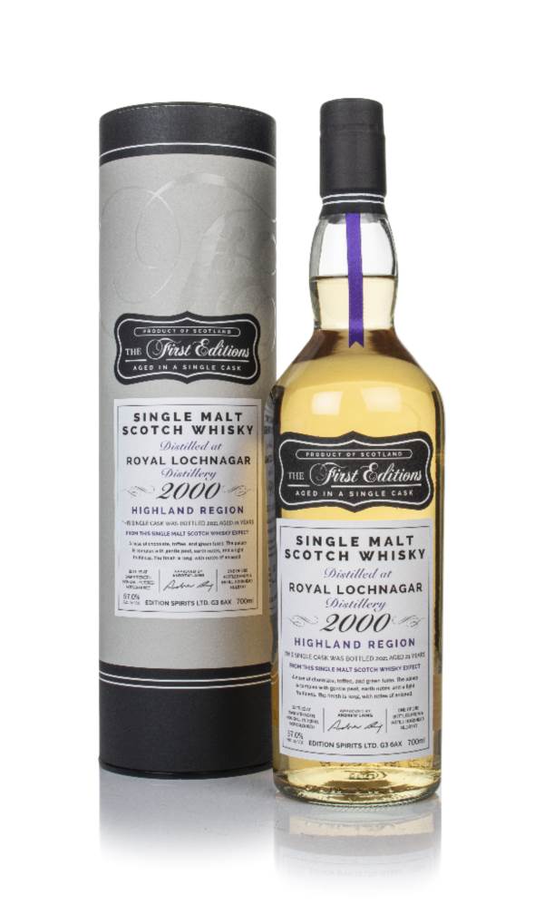 Royal Lochnagar 21 Year Old 2000 (cask 18757) - The First Editions (Hunter Laing) product image