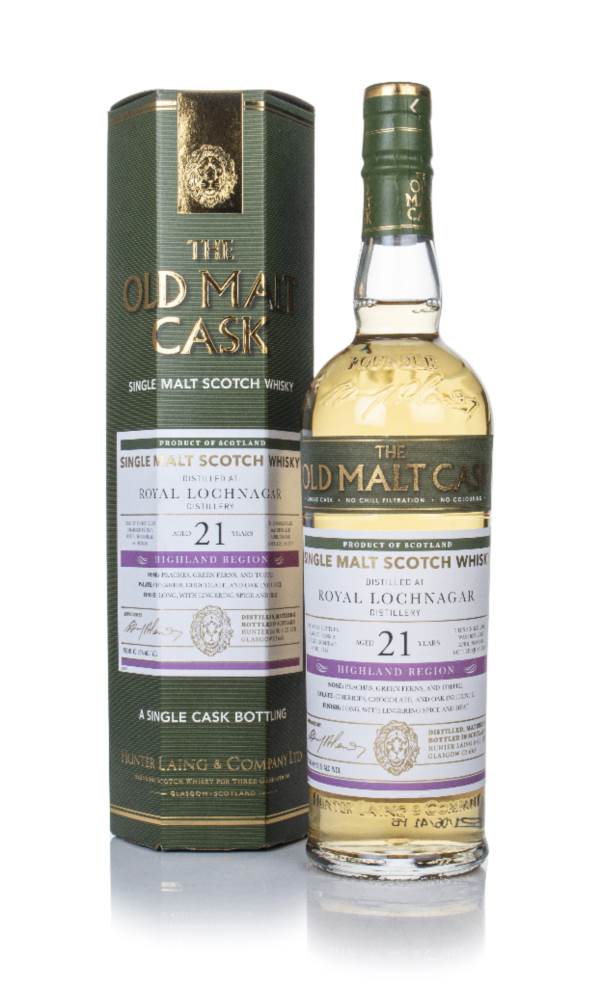 Royal Lochnagar 21 Year Old 2000 (cask 18788) - Old Malt Cask (Hunter Laing) product image
