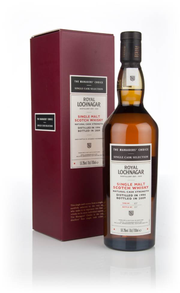 Royal Lochnagar 1994 (cask 837) - Managers Choice product image