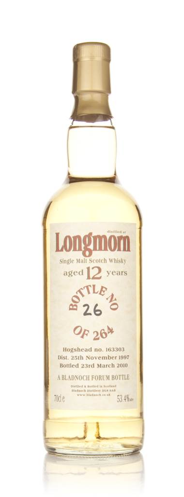 Longmorn 12 Year Old 1997 (Bladnoch) product image