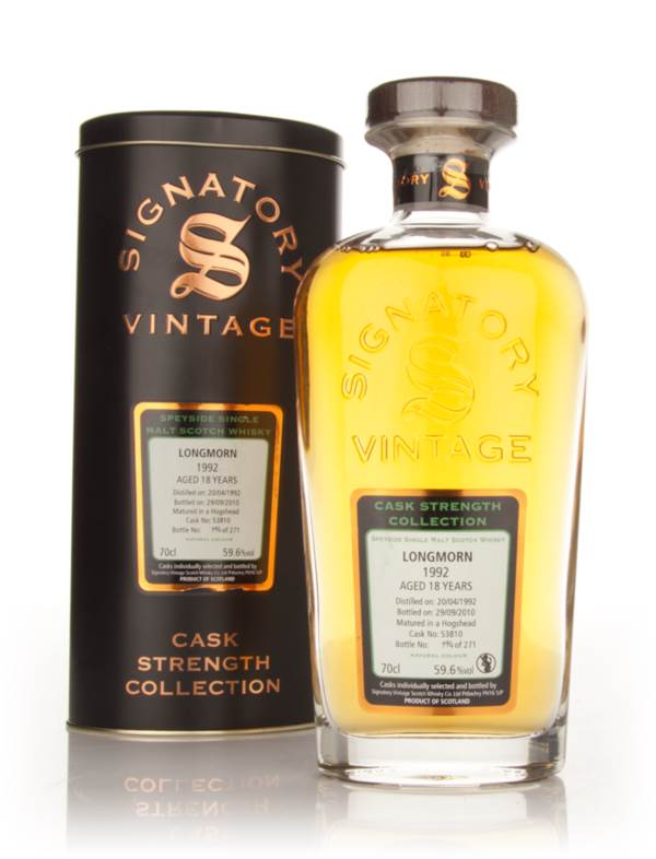 Longmorn 18 Year Old 1992 Cask 53810 - Cask Strength Collection (Signatory) product image